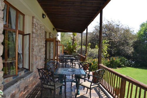 Greenfire Lodge Johannesburg balkon